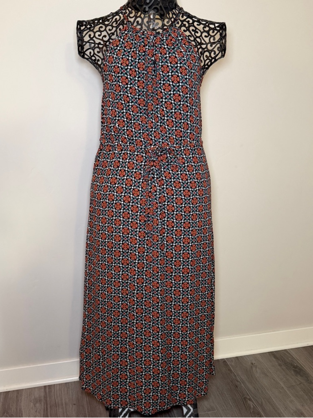 Sleeveless bohemian Maxi Dress